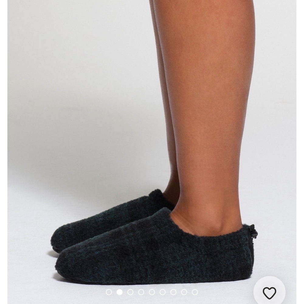 Skims Fleece Unisex Slipper Cypress Plaid Indoor Shoes Slip‎ On Size 42 US 11.5
